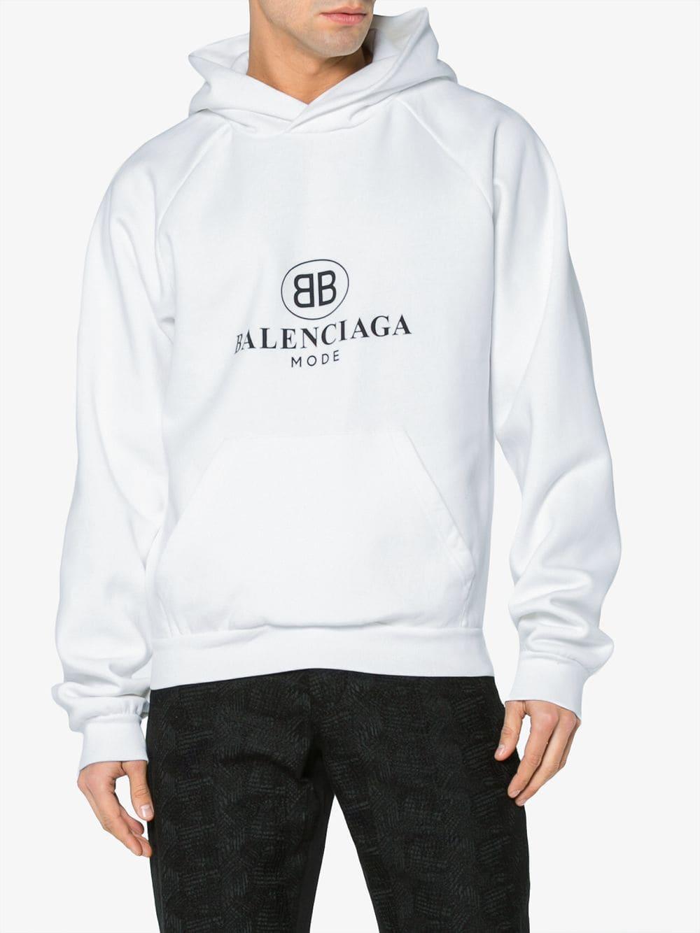 balenciaga hoodie mode