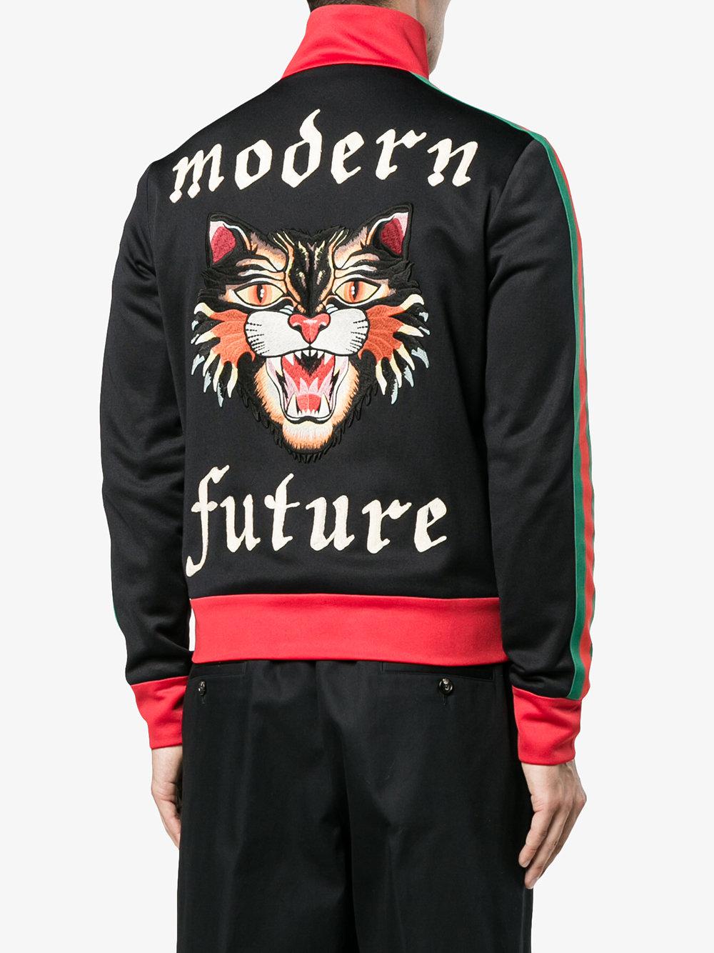 Gucci Synthetic 'modern Future' Track Jacket in Blue for Men | Lyst