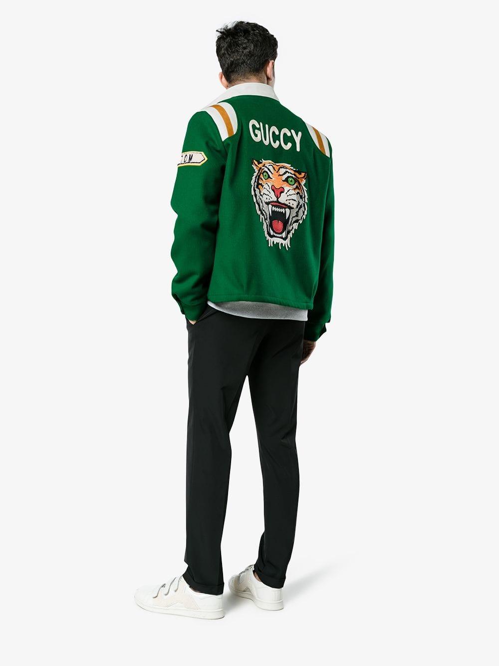 gucci letterman jacket