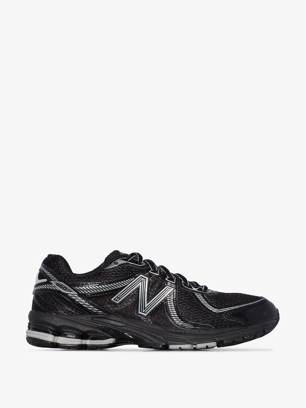 New Balance Synthetic Mens Black 860 V2 Low Top Sneakers for Men | Lyst