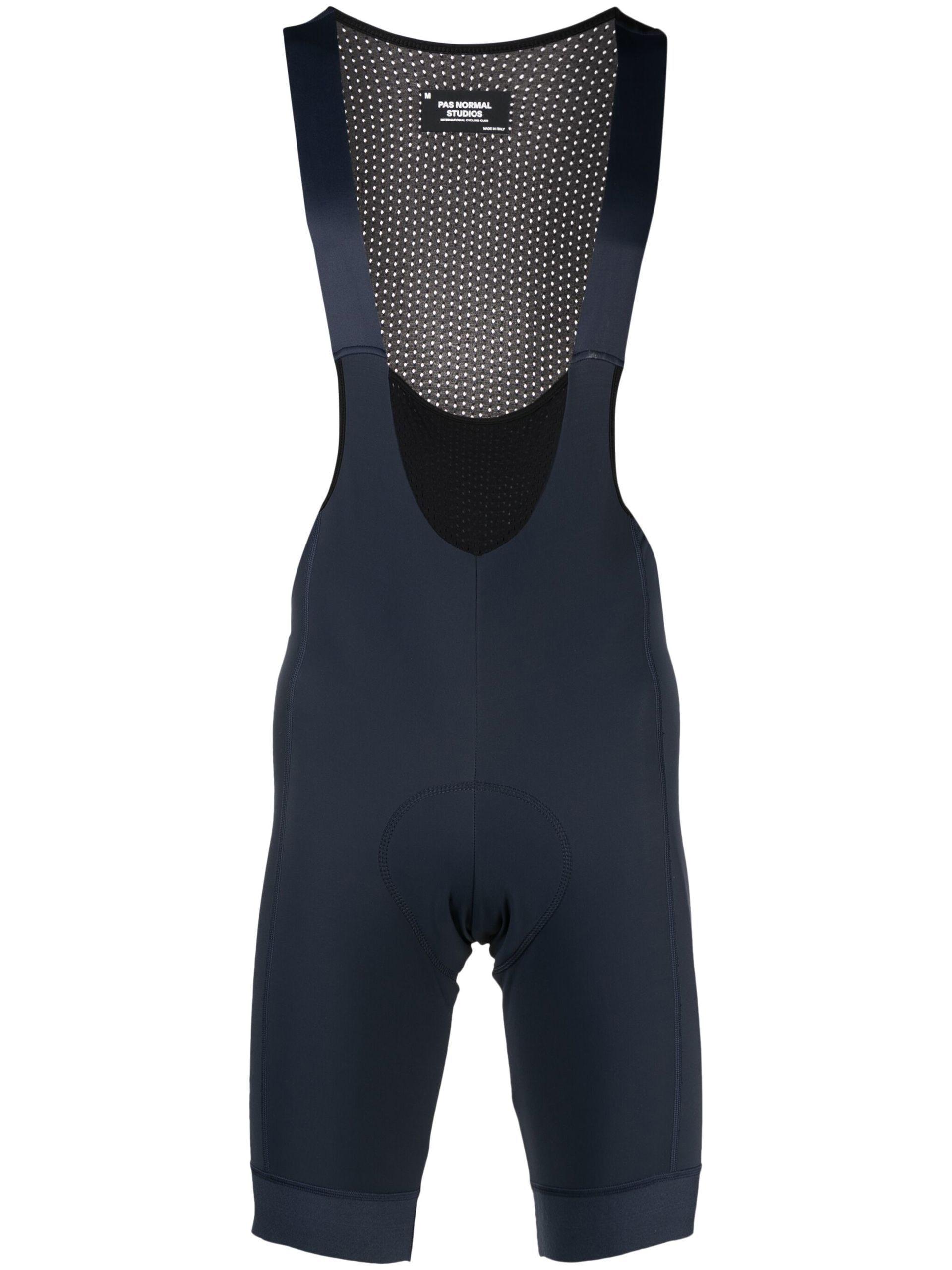 Pas Normal Studios Mechanism Deep Winter Cycling Bib Shorts in Blue for