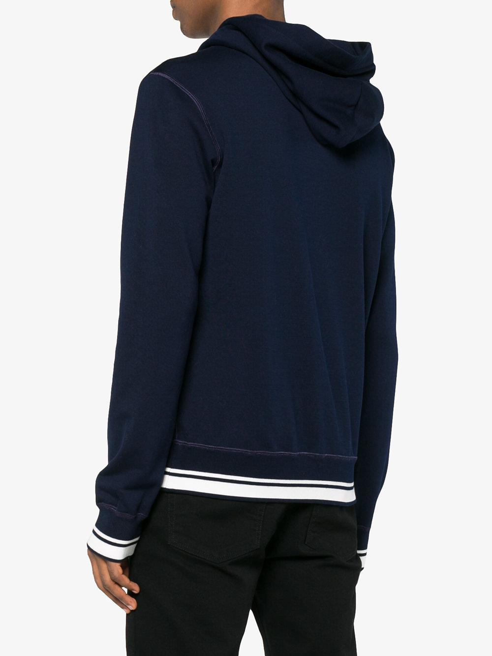 dolce-gabbana-Blue-Logo-Print-