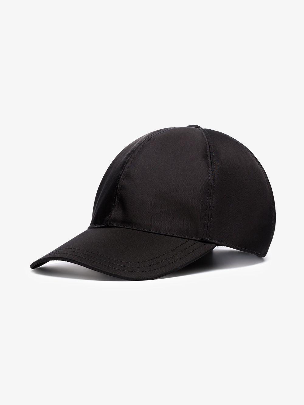 prada logo baseball cap