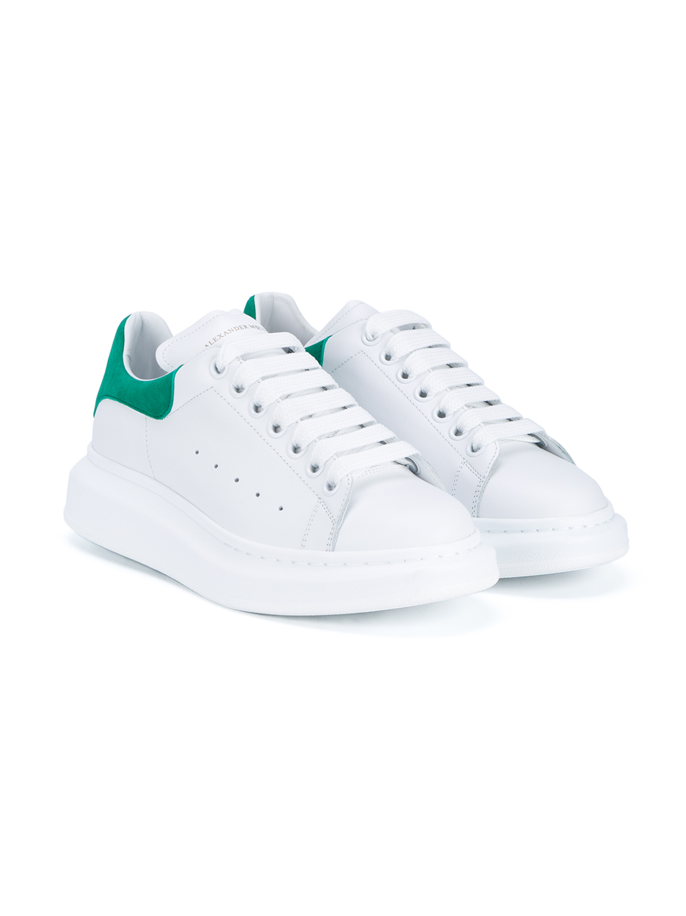 green and white alexander mcqueen