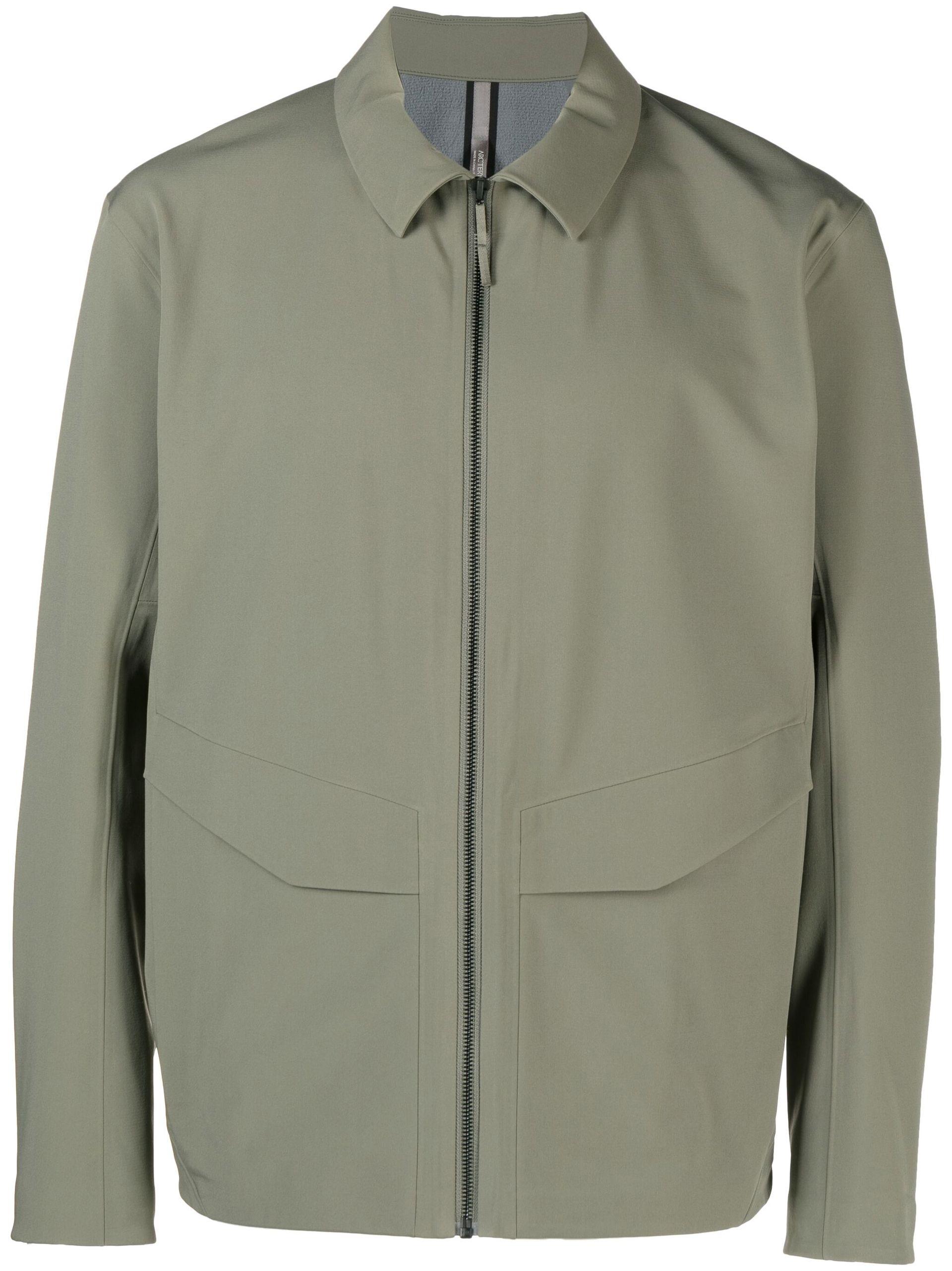 Veilance Spere Zip-up Jacket - Men's - Nylon/elastane in Green for Men ...