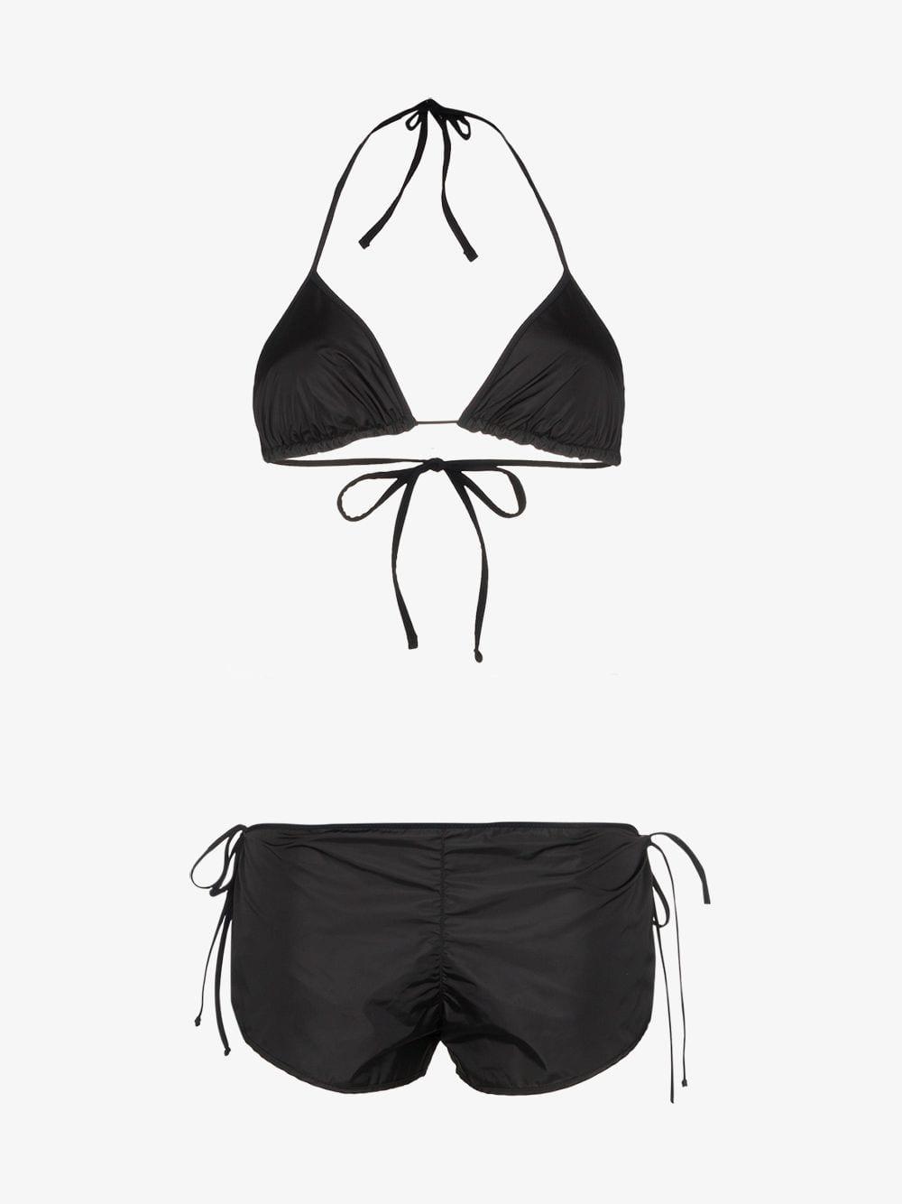 bikini shorts black