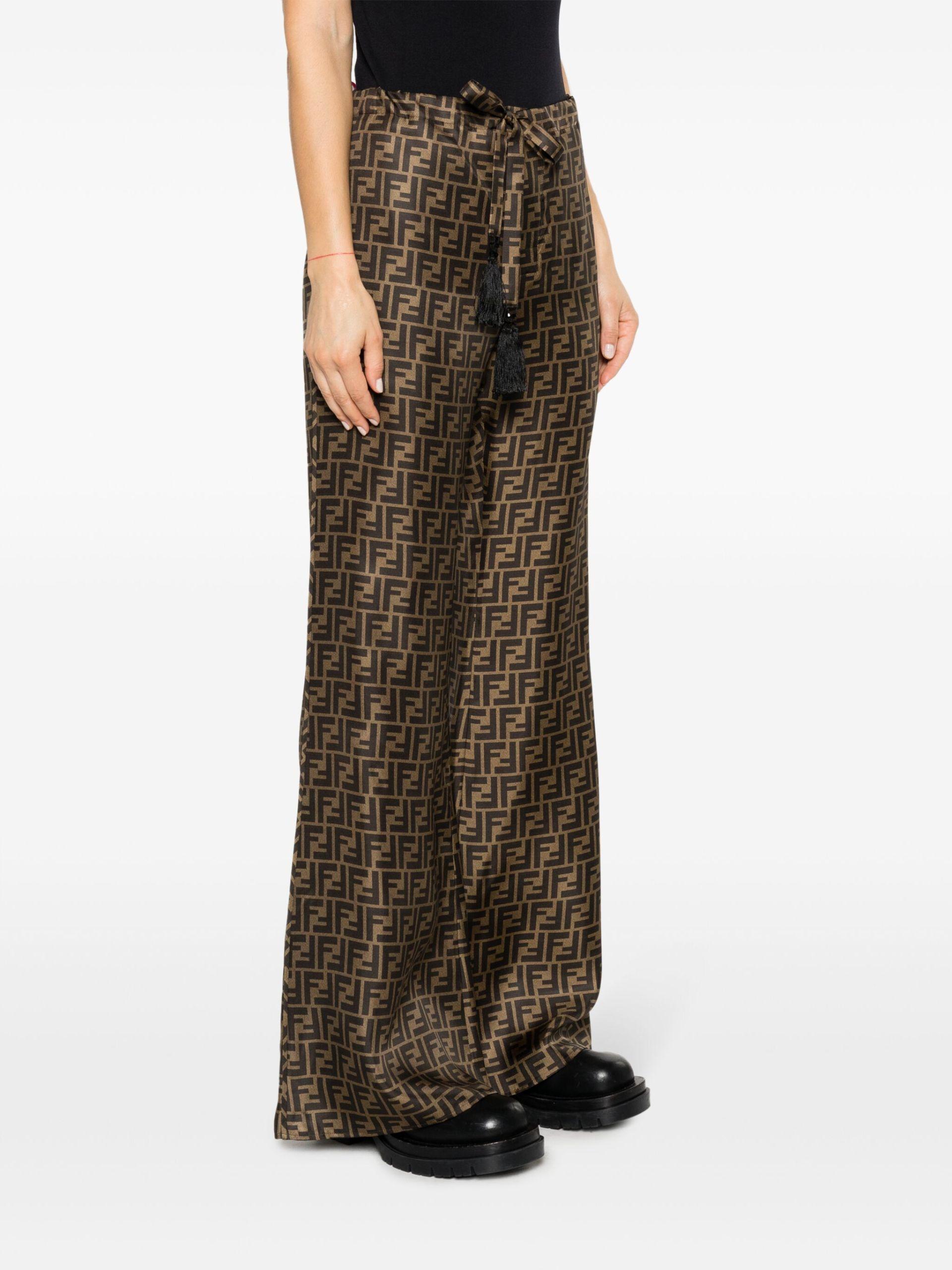 Fendi wide leg clearance pants