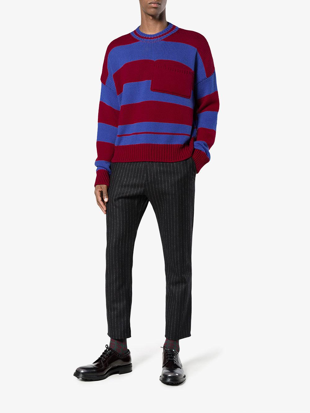 raf simons disturbed sweater