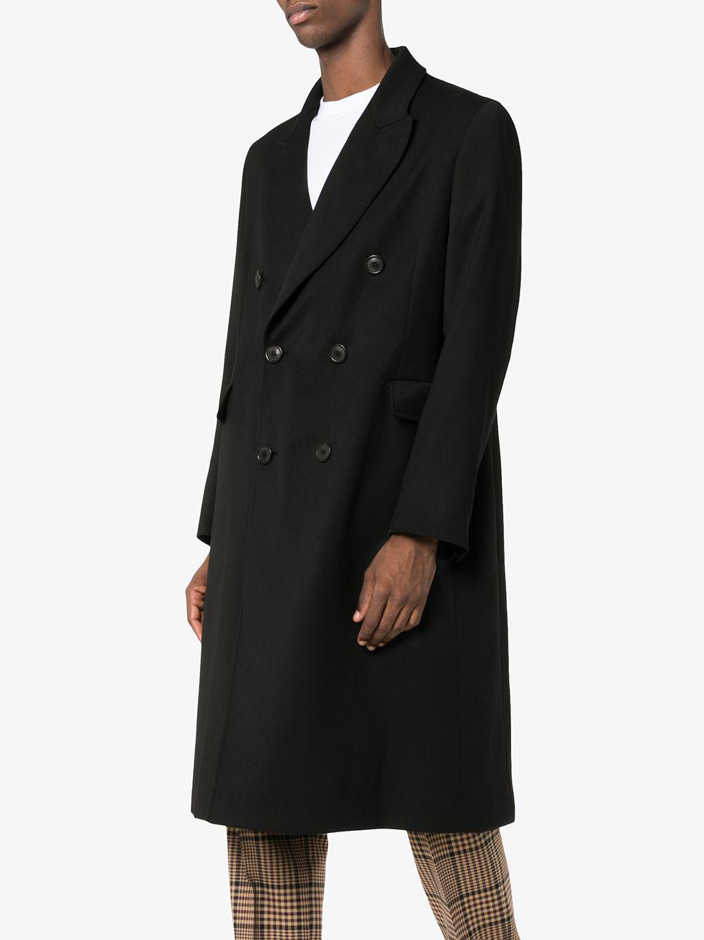 Our Legacy Hunting Wool Coat in Black for Men - Lyst