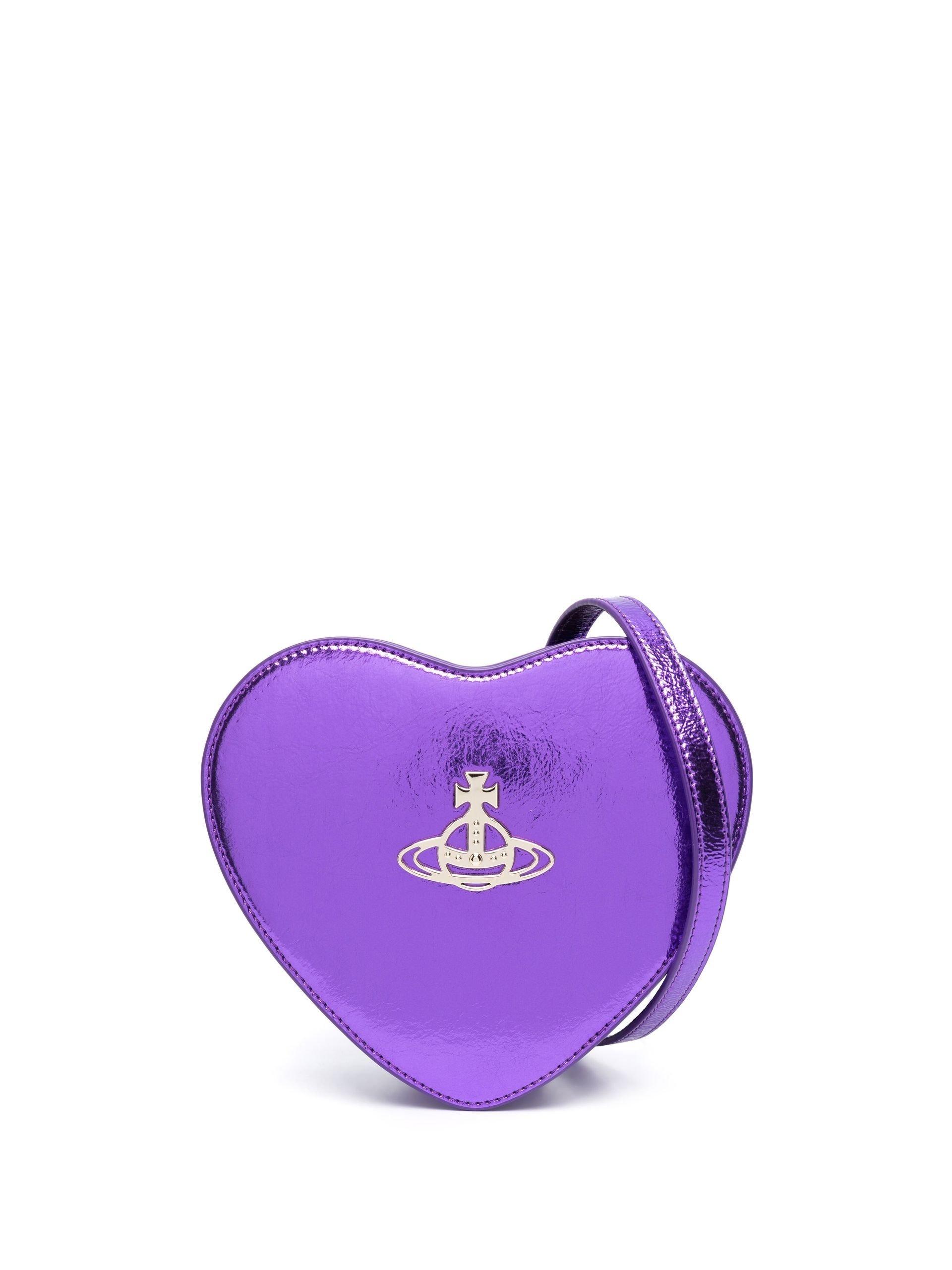 Vivienne Westwood Louise Heart Cross Body Bag in Purple Lyst