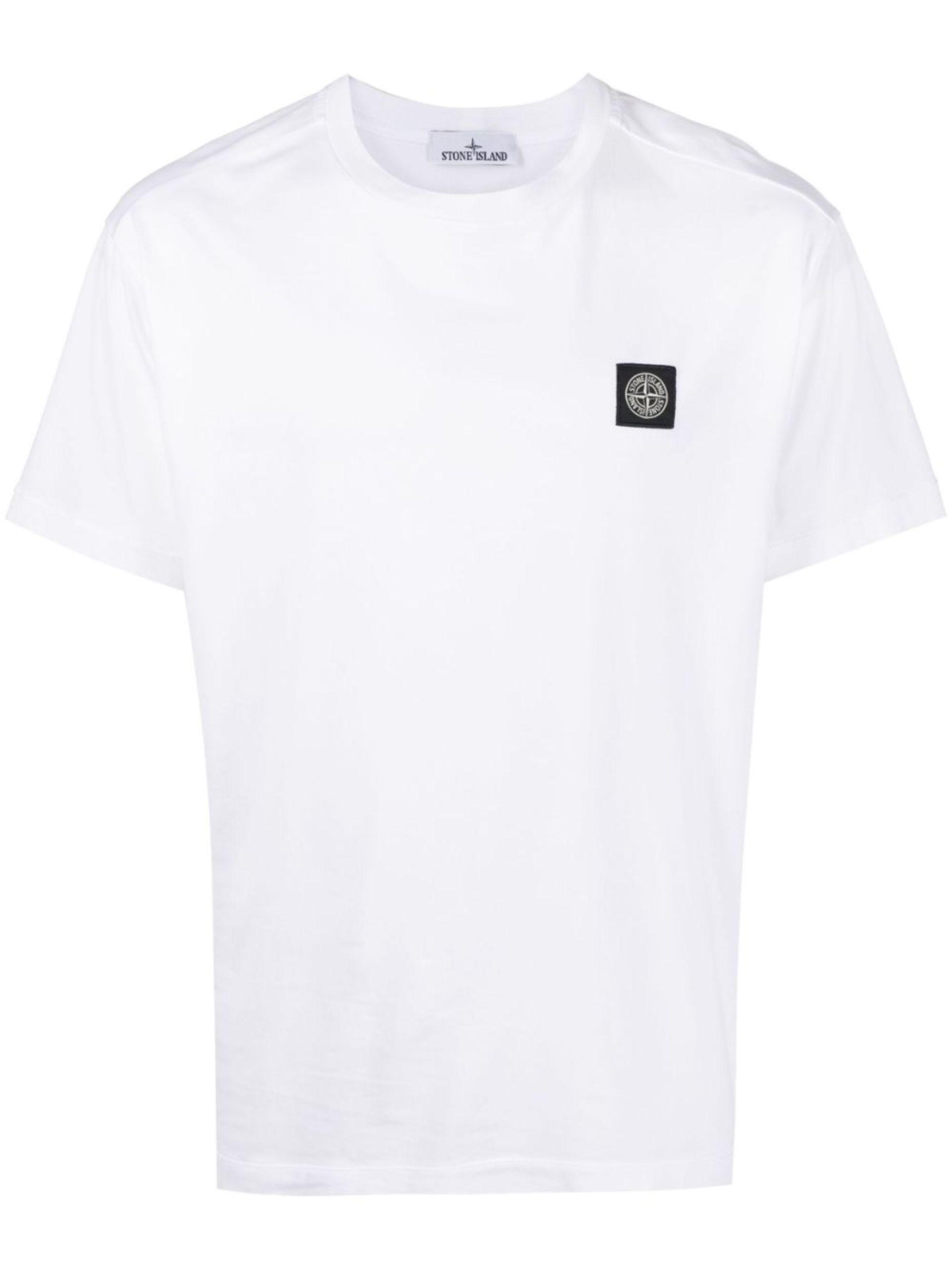 Stone island hotsell t shirt patch