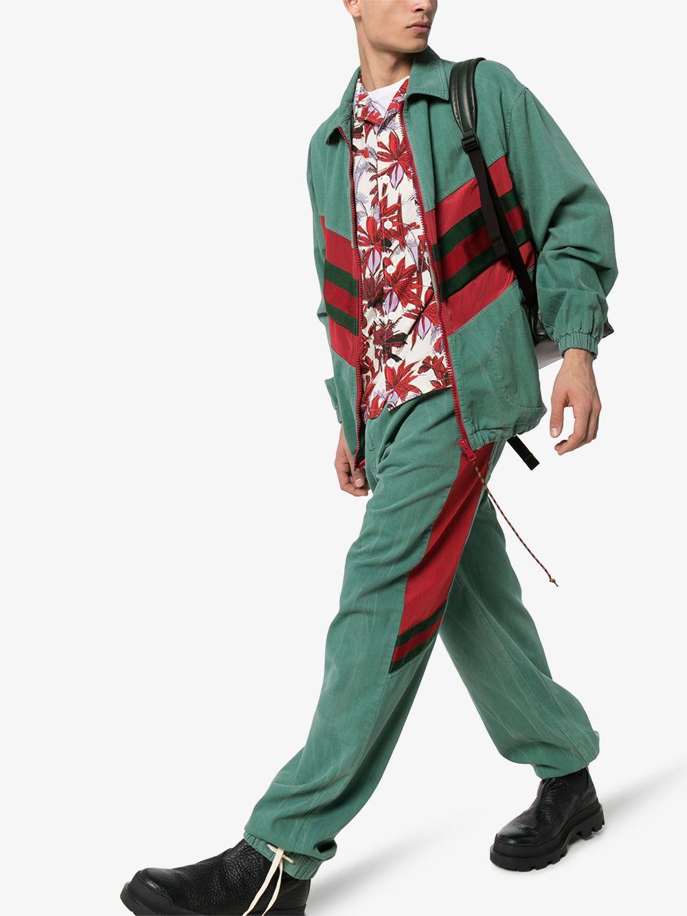 gucci chevron track jacket