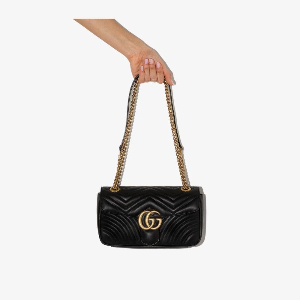 gg marmont small matelassé shoulder bag