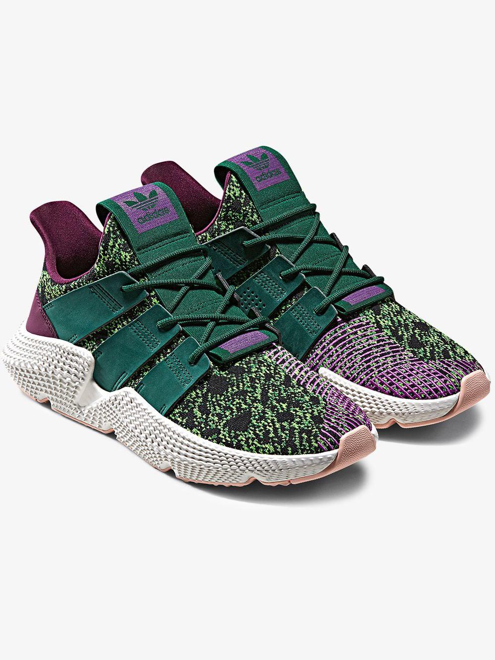 adidas green and purple