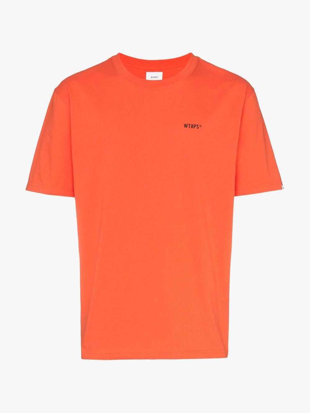 WTAPS Cotton Urban Territory Logo Print T-shirt in Orange for Men - Lyst