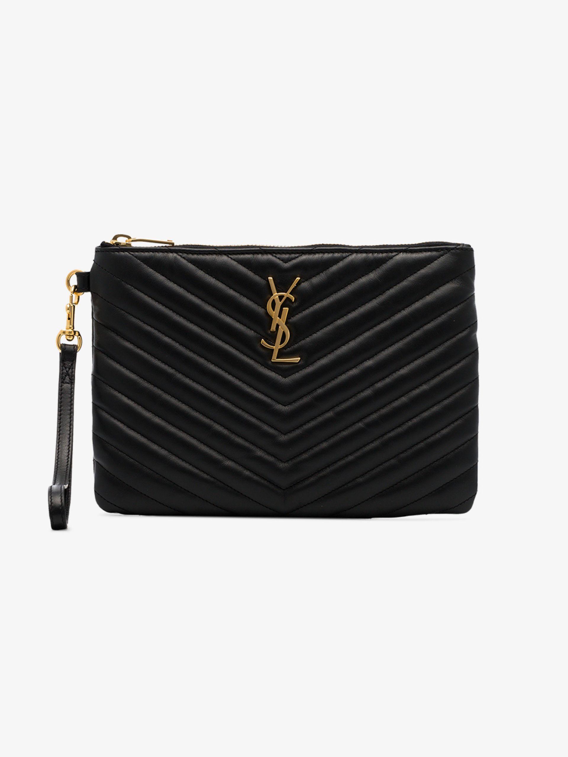 Saint Laurent Quilted Pouch 2024 favors