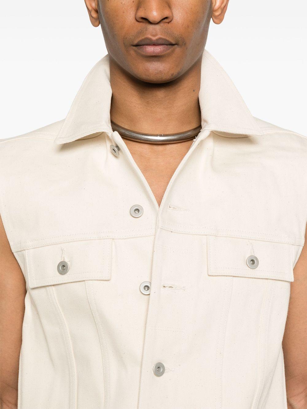 【関税＆送料込み】Rick Owens Structured Sleeveless Jacket Rick Owens Sleeveless Jacket in Black for Men | Lyst