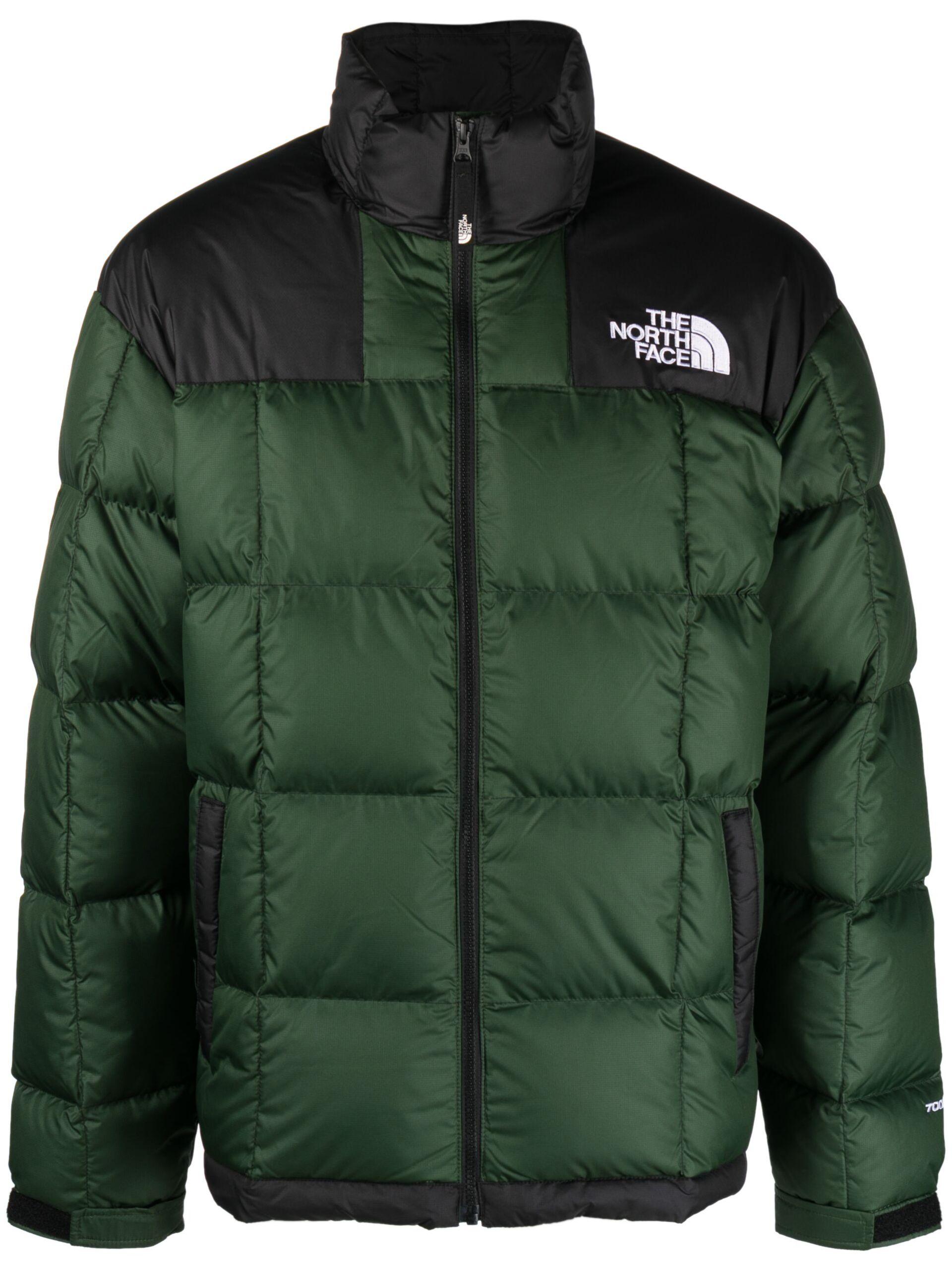 The North Face Lhotse Quilted Down Jacket in Green for Men | Lyst