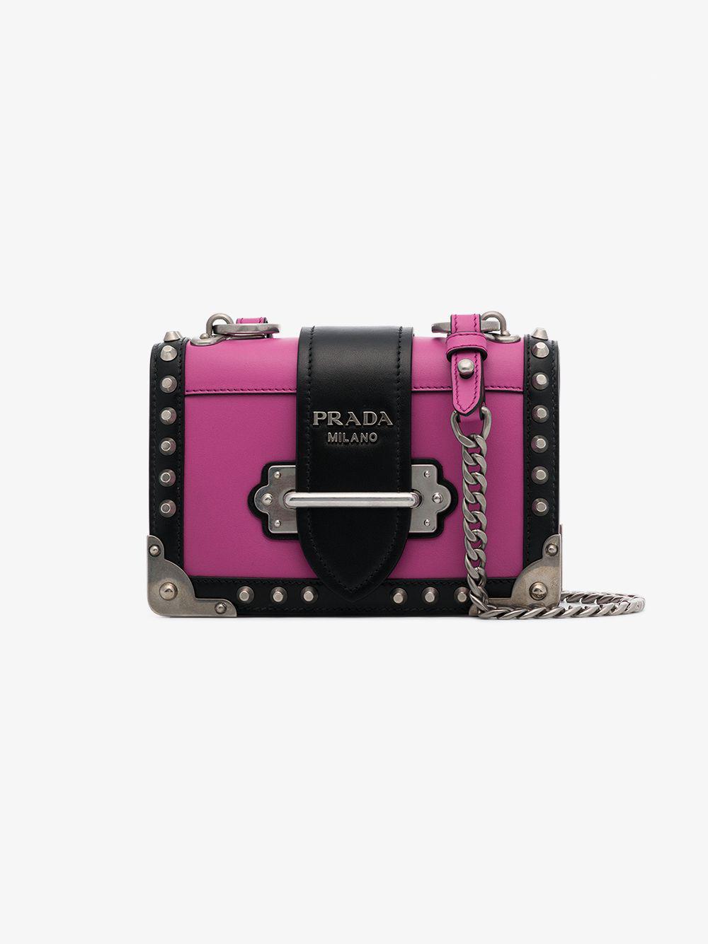 prada cahier pink