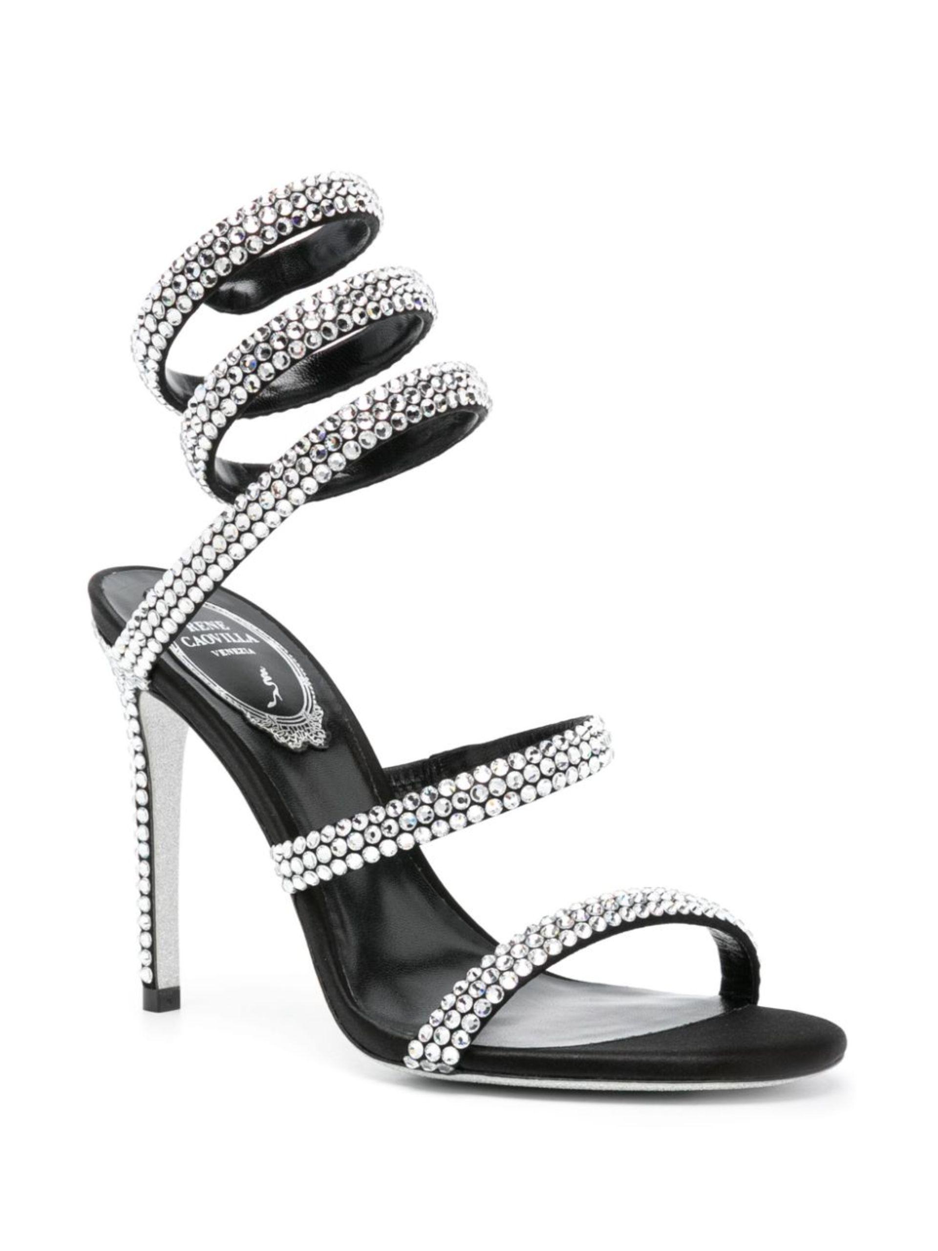 Cleo embellished leather sandals