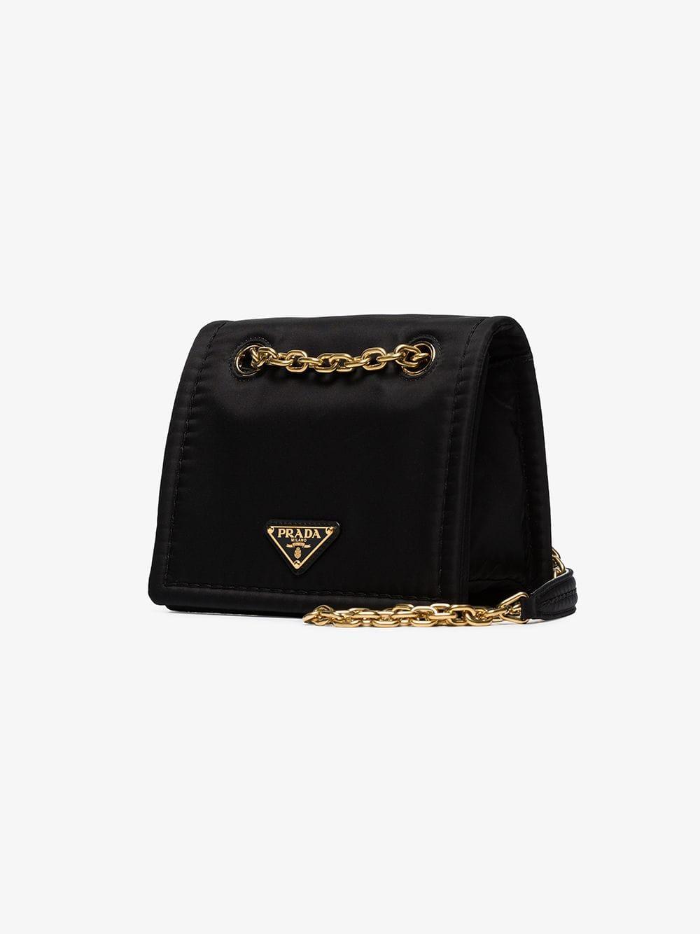 prada chain strap shoulder bag