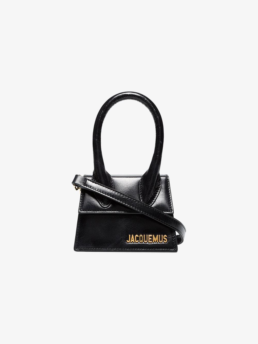 Jacquemus Leather Le Sac Chiquito in Black | Lyst