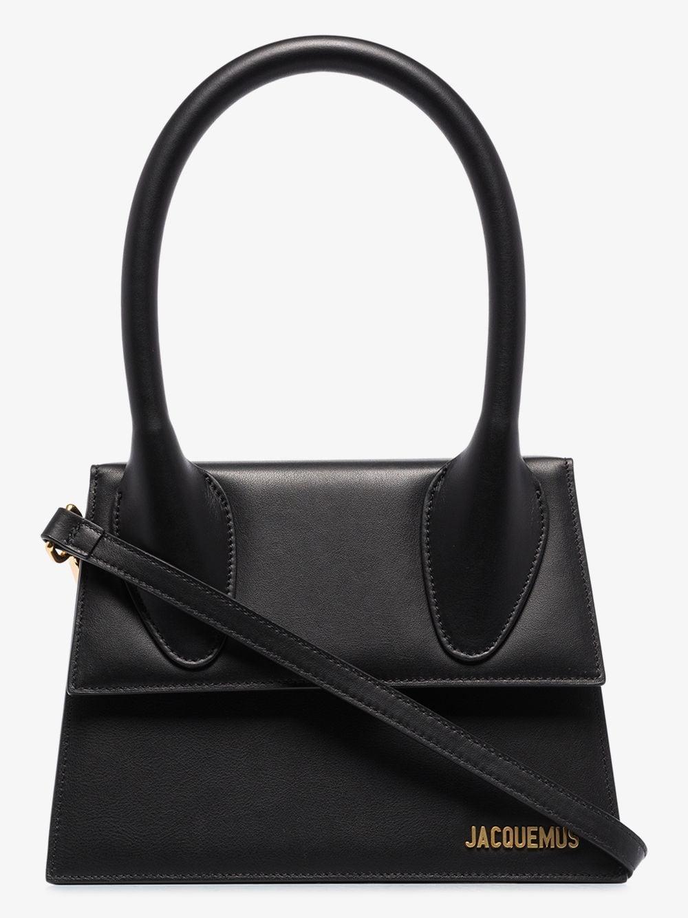 jacquemus le grand chiquito leather top handle bag
