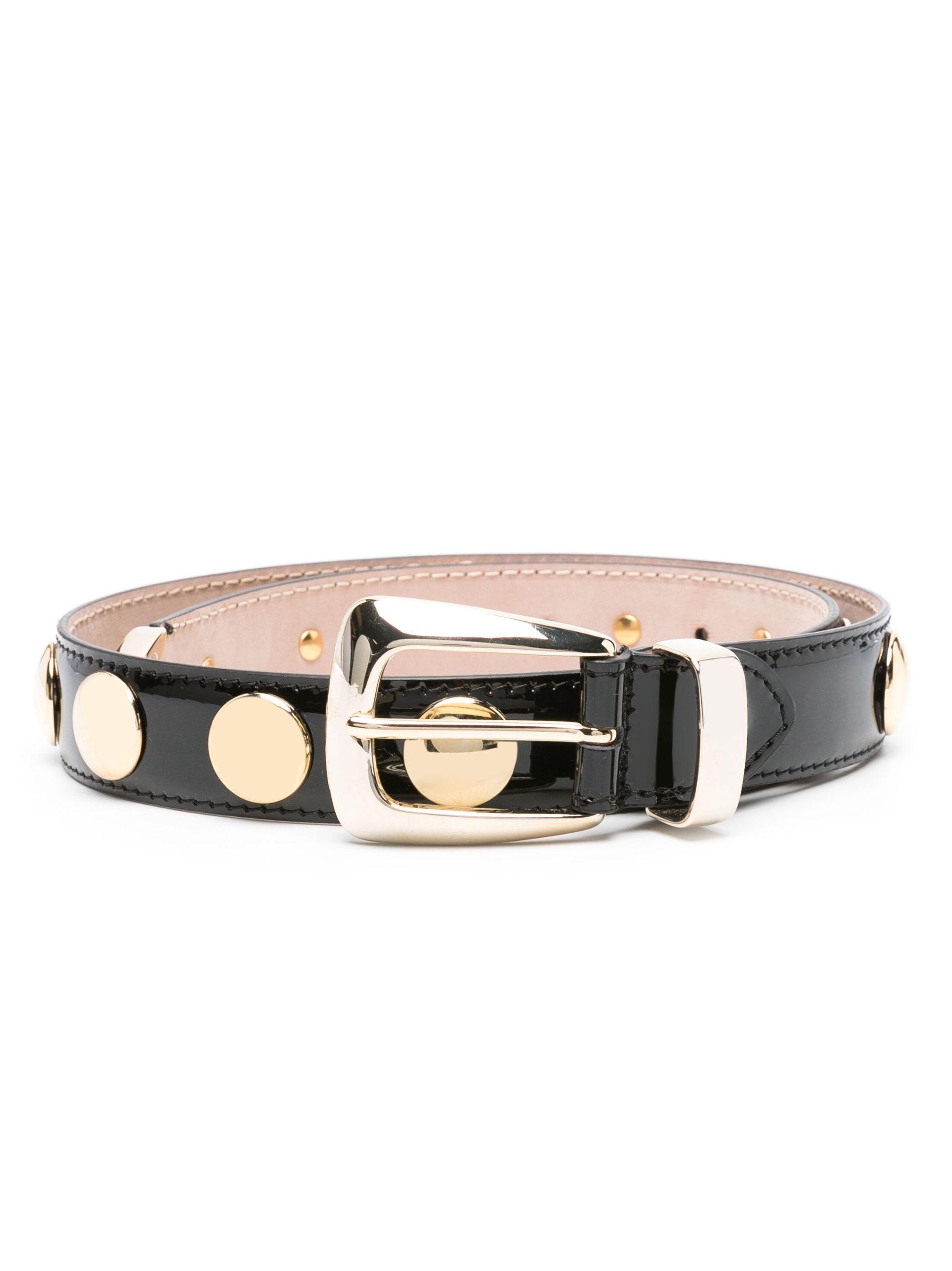 KHAITE Bambi buckle-fastening suede belt - Neutrals