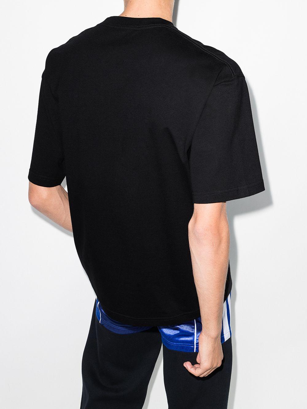 balenciaga sponsor logo t shirt