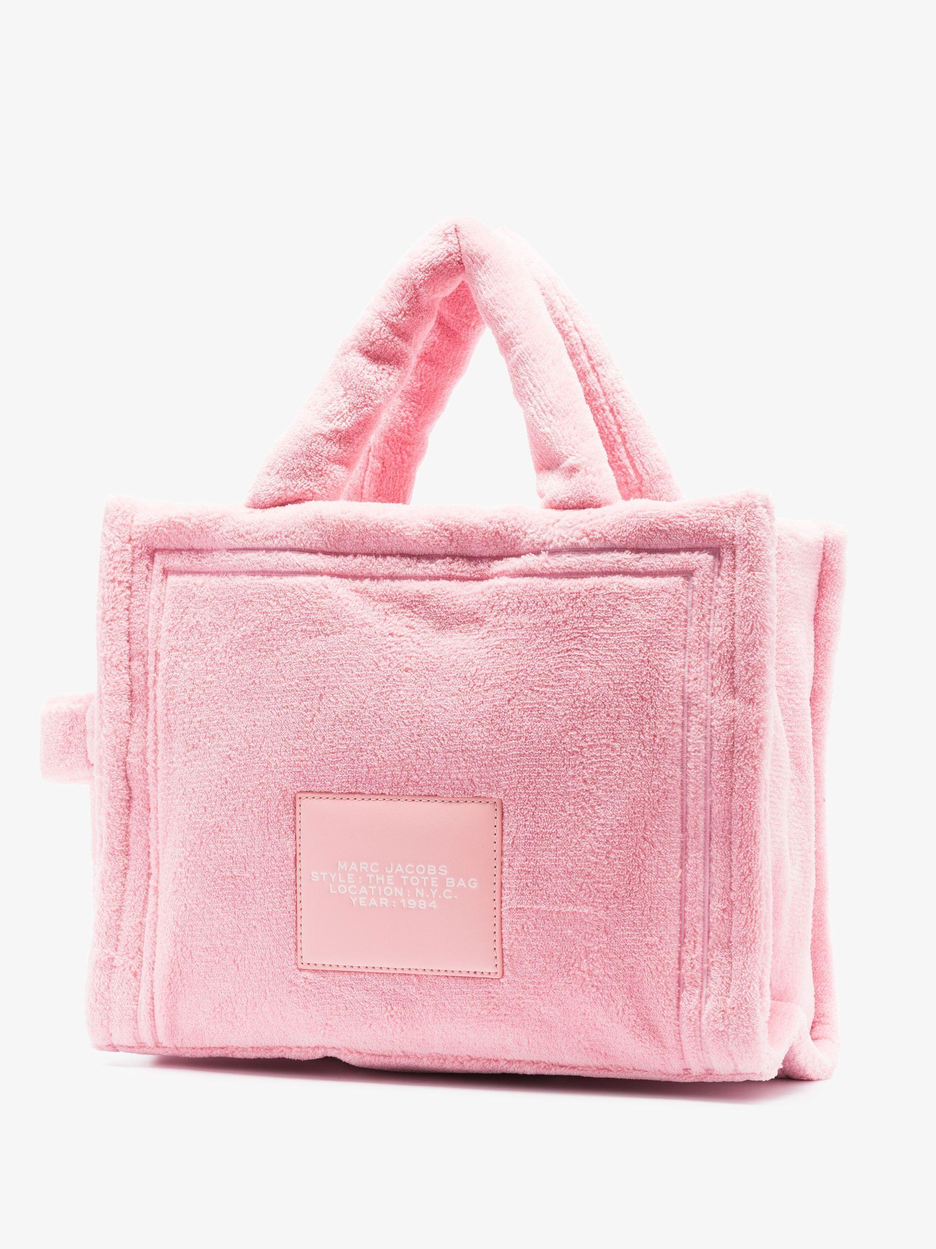 Marc Jacobs The Tote Small Terry Bag in Pink | Lyst
