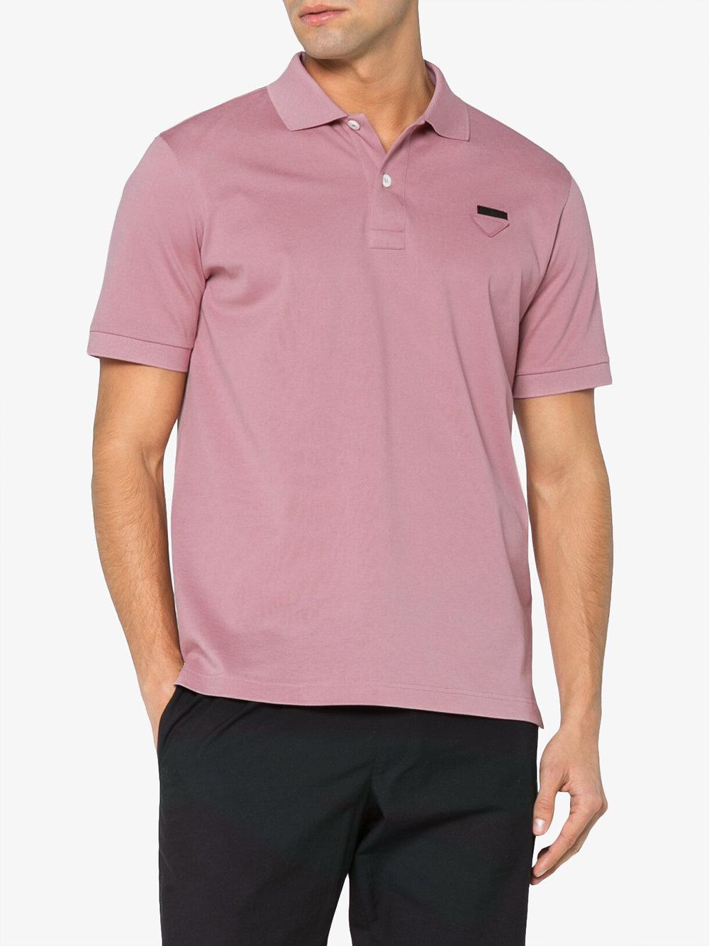 Pink hotsell prada polo