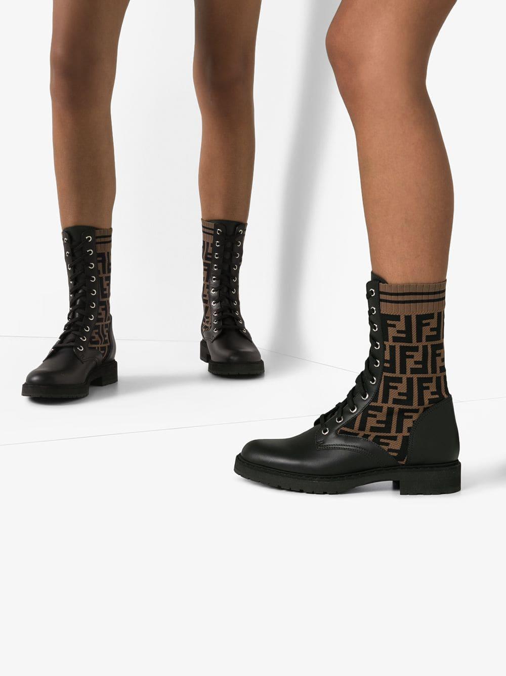 fendi rockoko boots sale