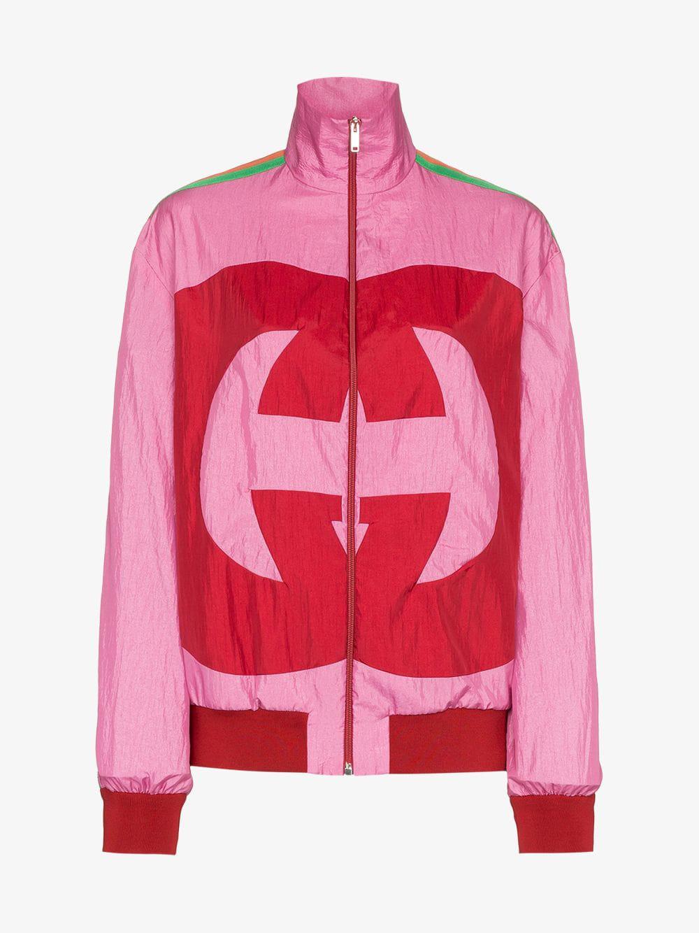 pink gucci windbreaker