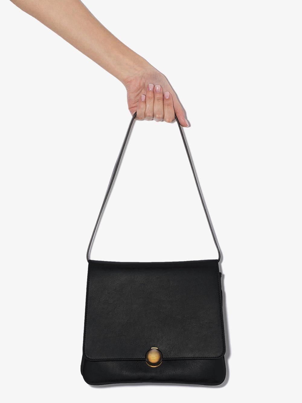 margot leather shoulder bag