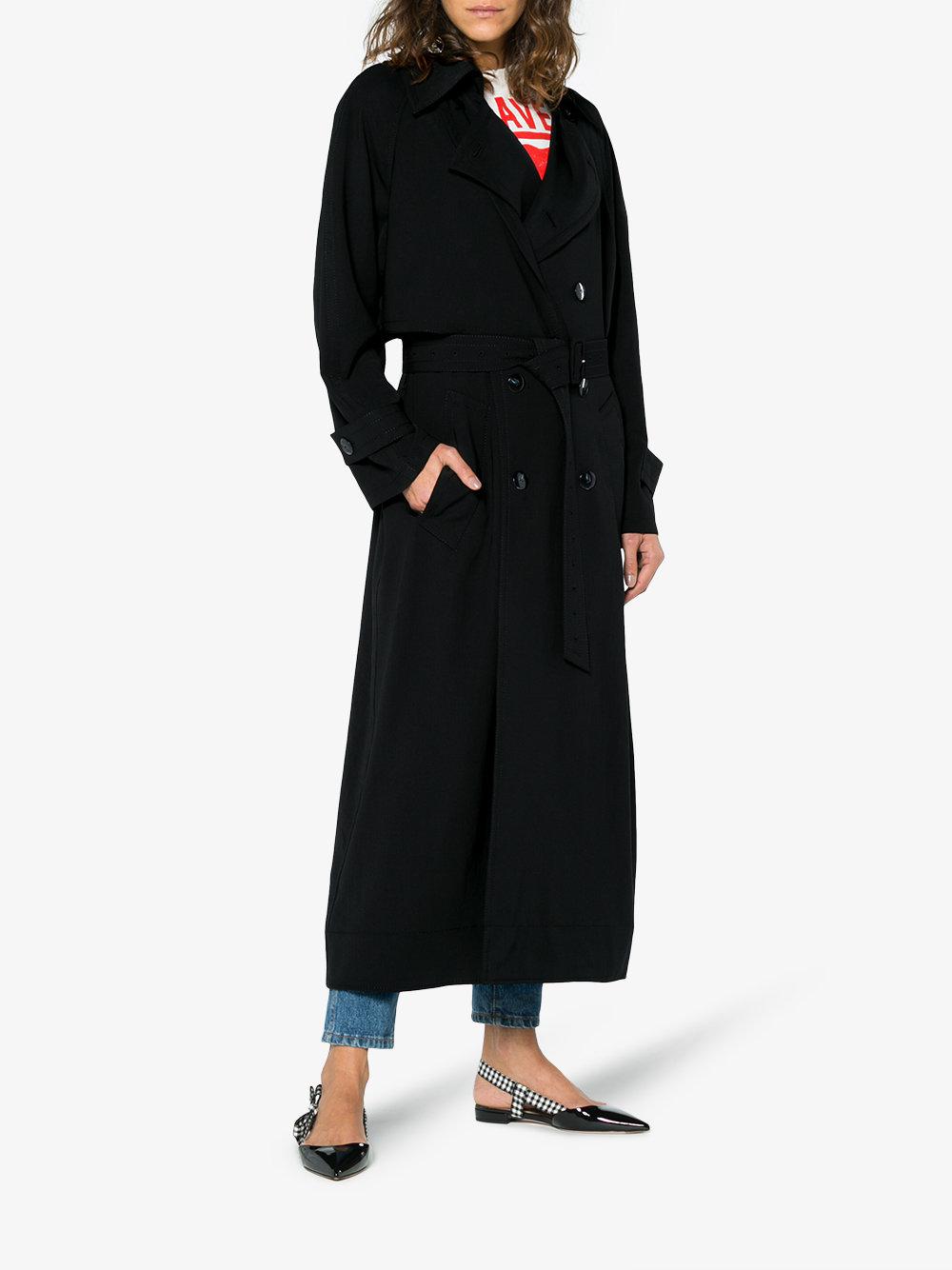 acne studios lucie trench coat
