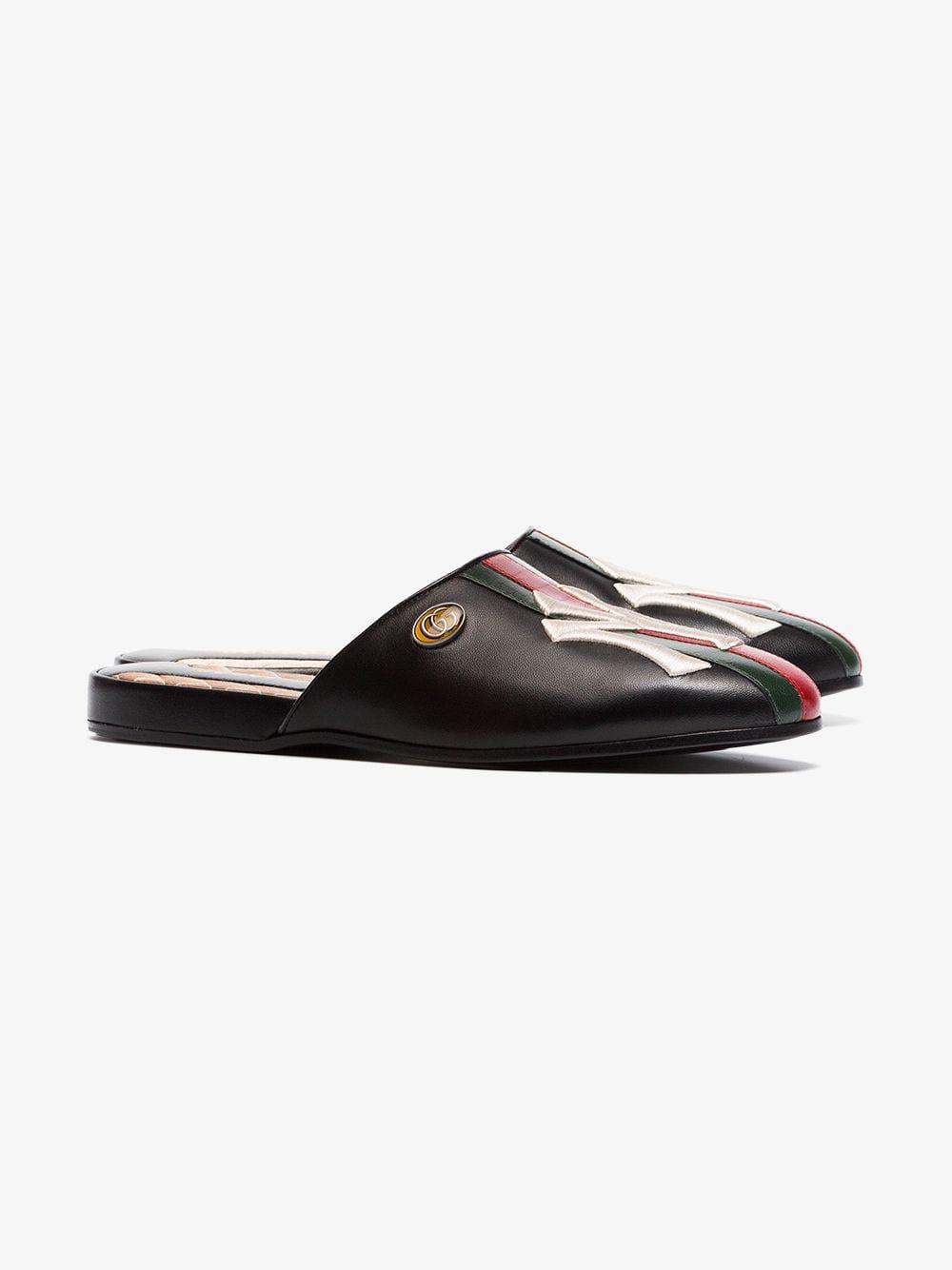 gucci black slippers