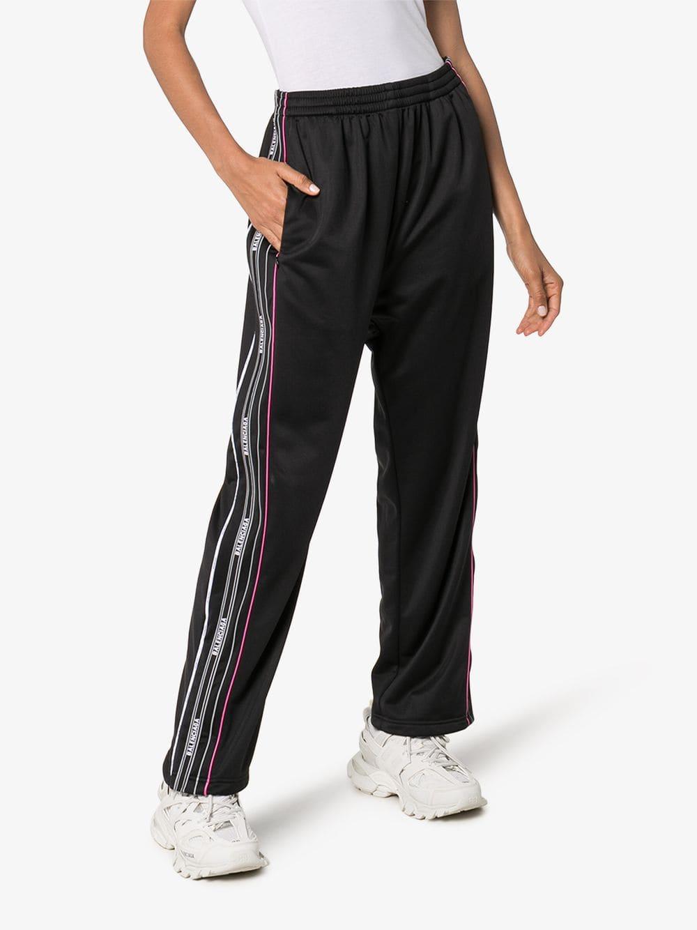balenciaga striped pants