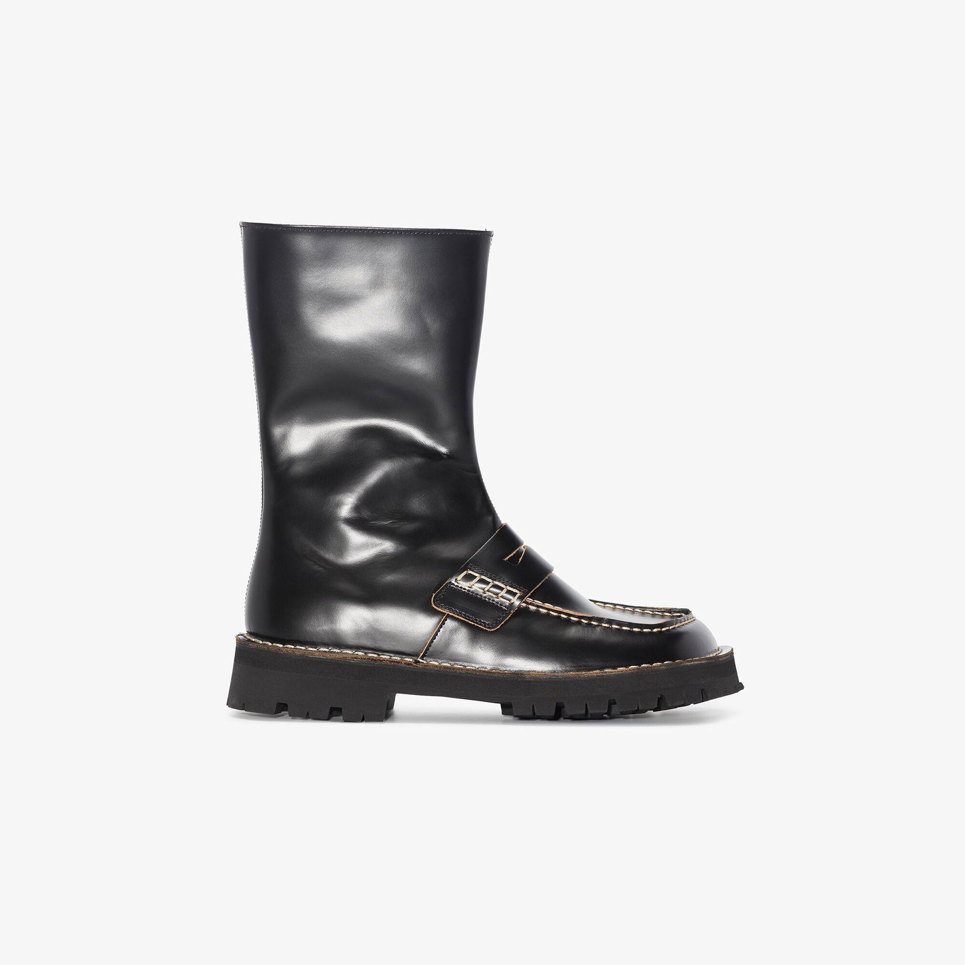 CAMPERLAB Black Eki Leather Boots for Men Lyst