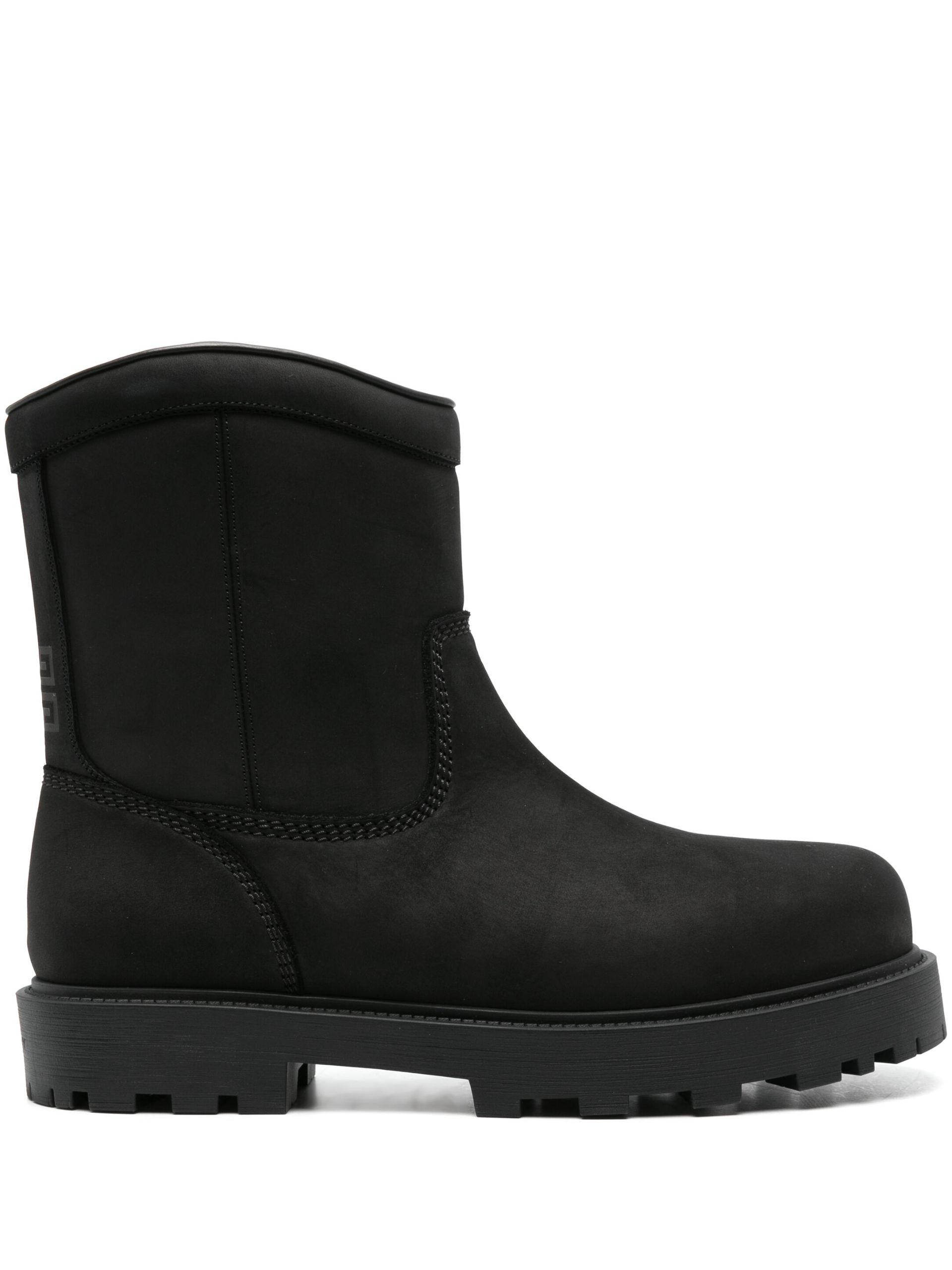givenchy black ankle boots mens