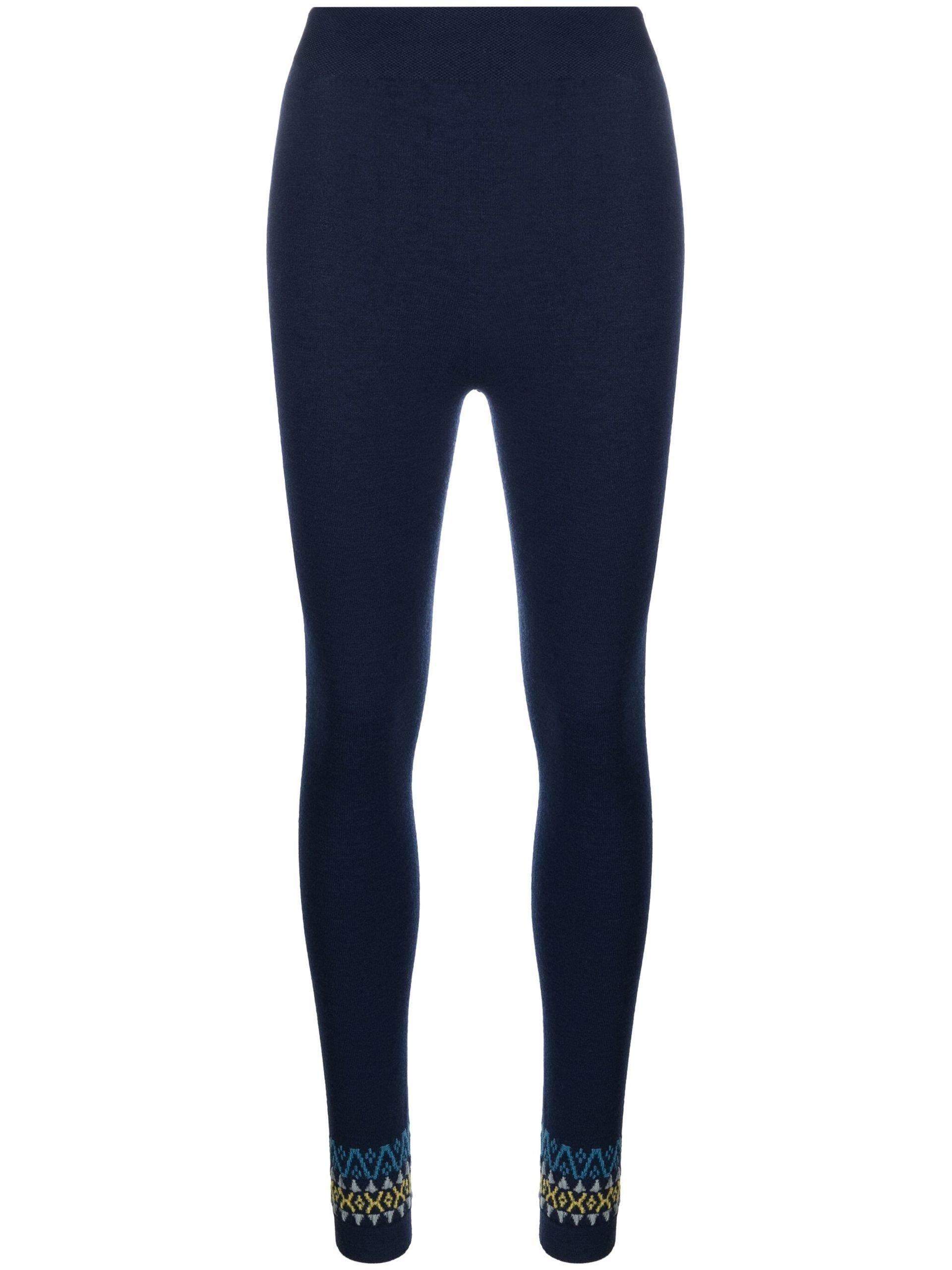 Sweaty Betty Fair Isle Base Layer Ski leggings Women's Polyester