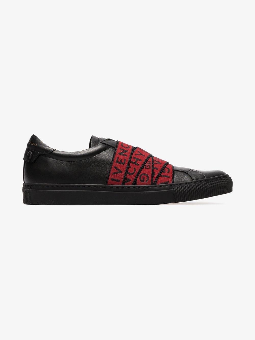 Givenchy 4g Strap Low-top Sneakers in Red for Men | Lyst