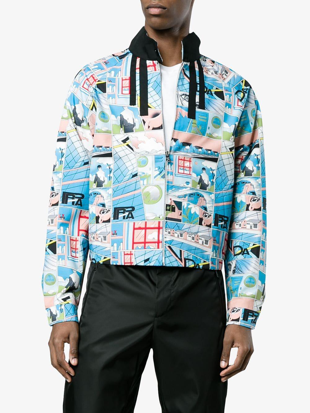 prada harrington jacket