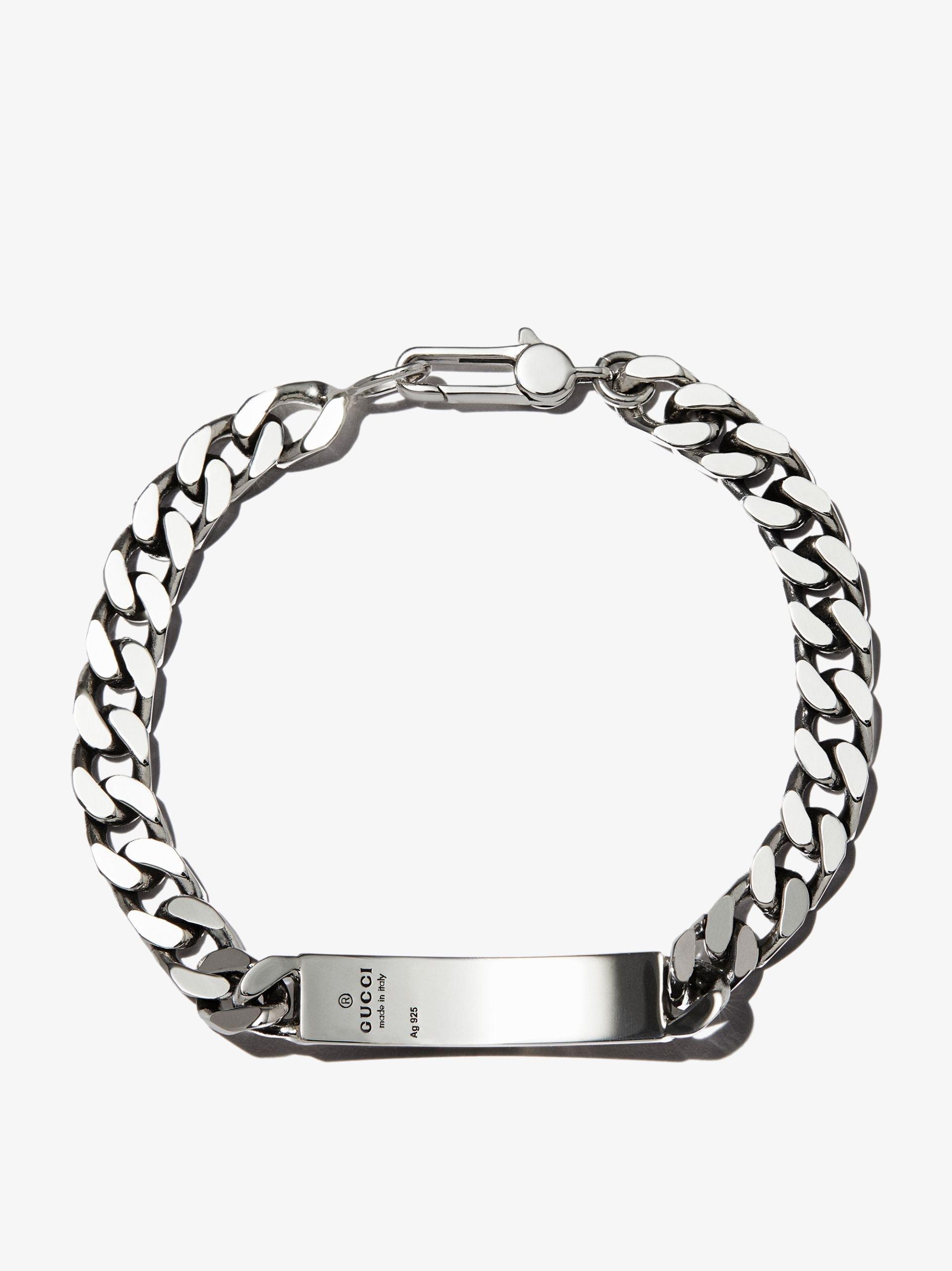 Gucci Ghost Chain Bracelet in Metallic for Men | Lyst