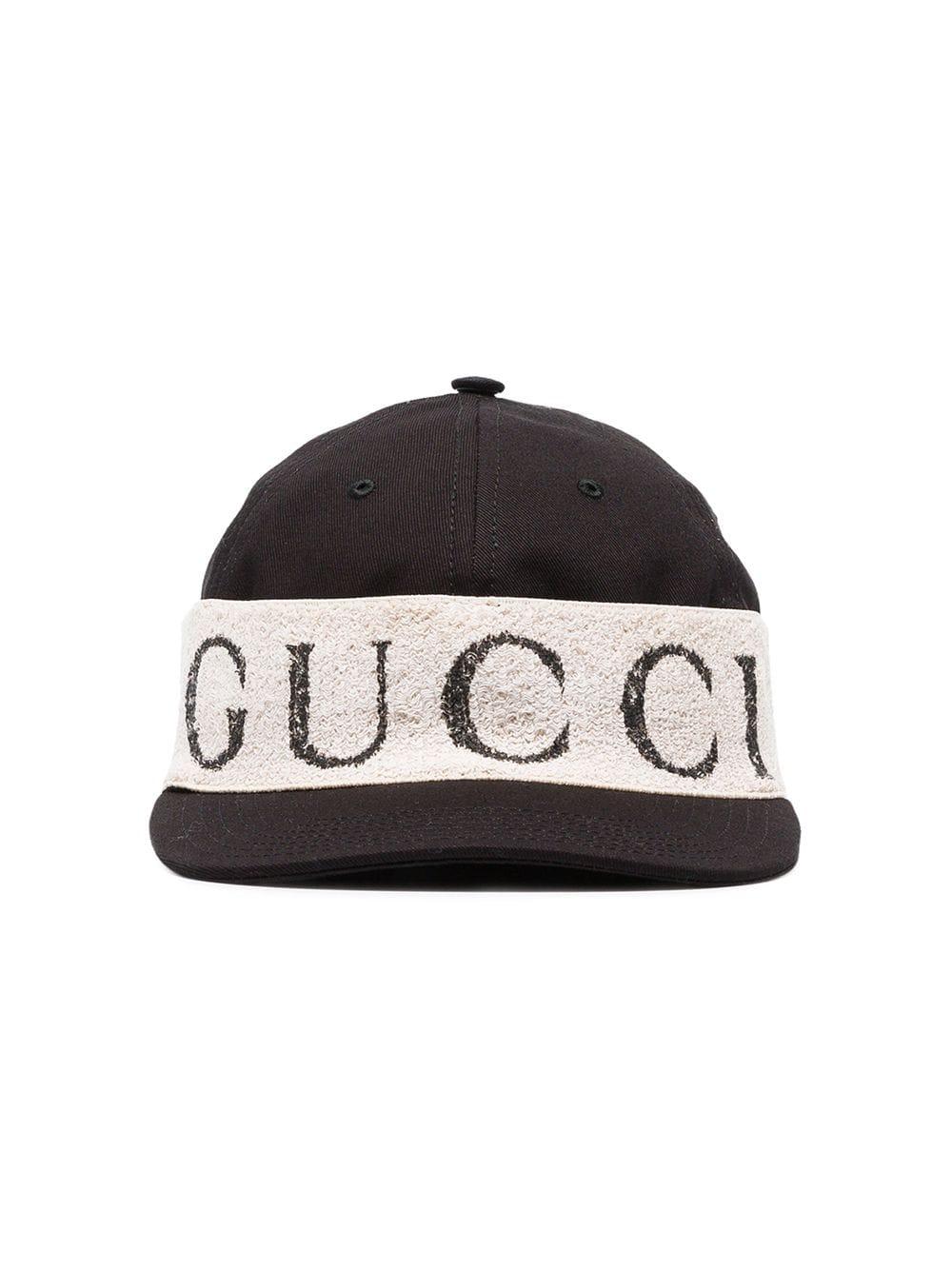 baseball hat with gucci headband