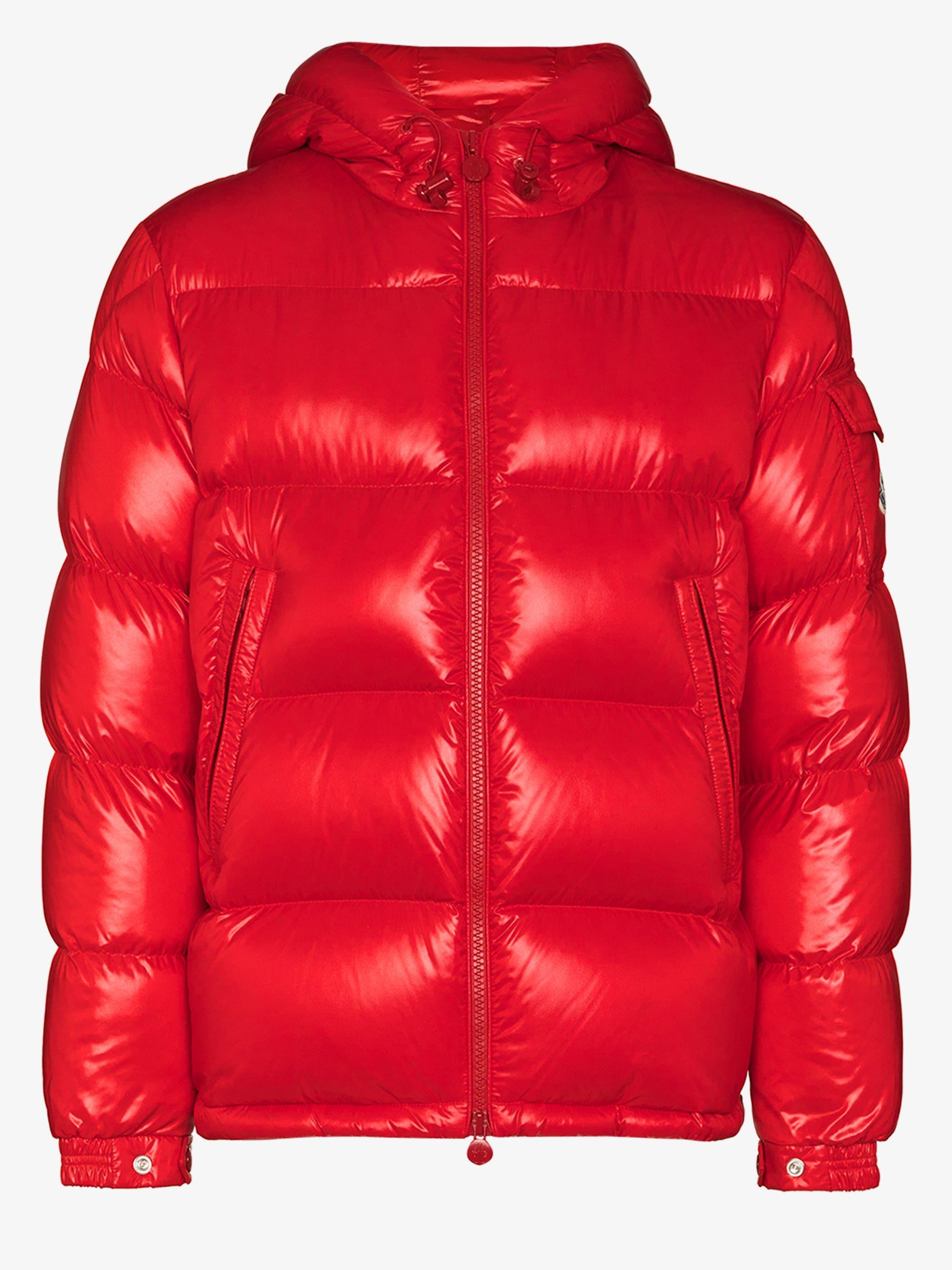 moncler puffer red