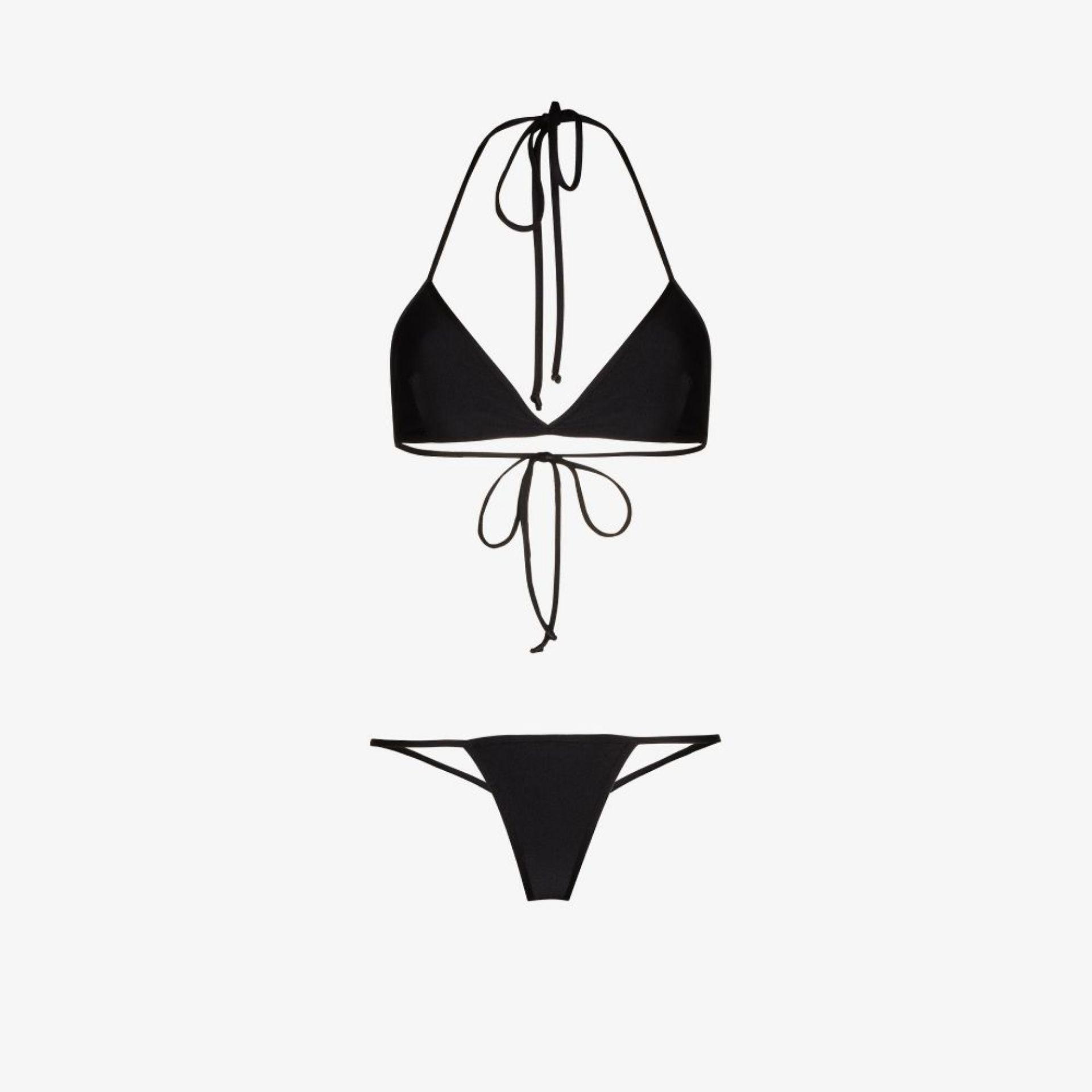 Gucci Interlocking G Jersey Bikini Set - Farfetch