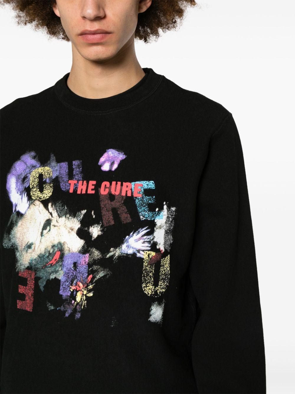 Noah X The Cure Cotton Sweatshirt in Black for Men Lyst UK