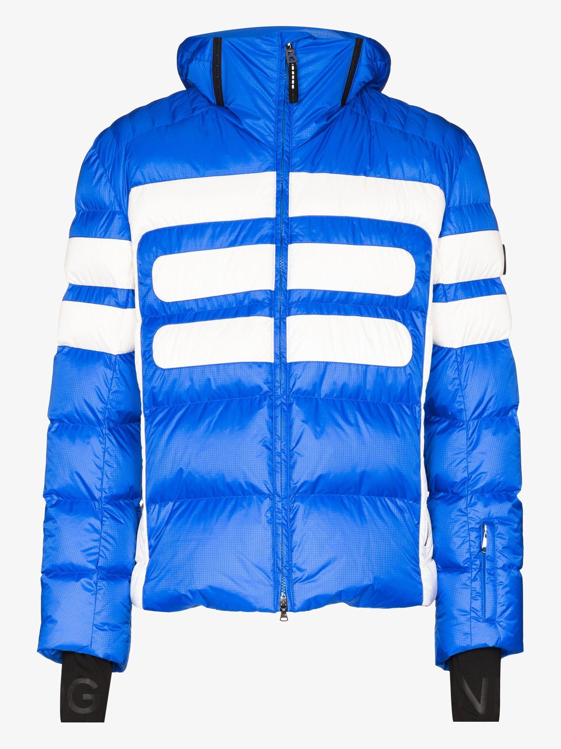 Bogner Boaz-d Padded Down Ski Jacket in Blue for Men | Lyst