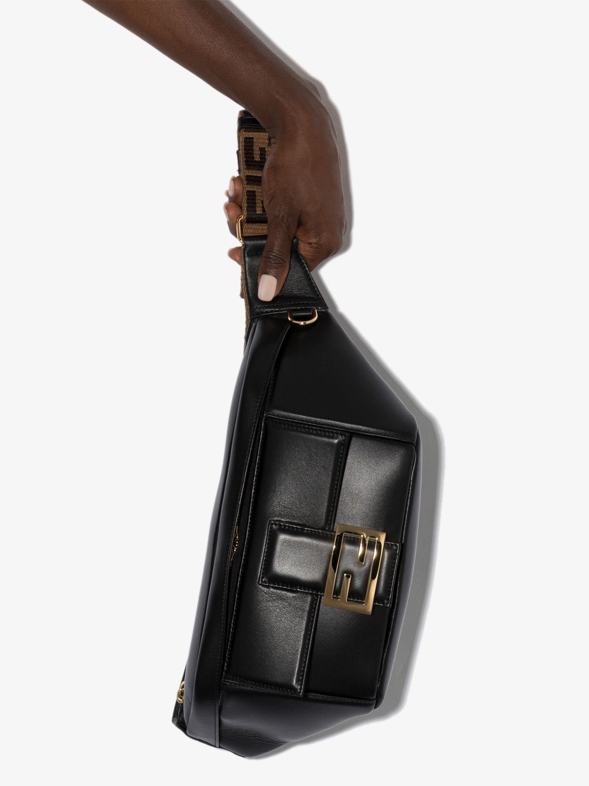 Baguette - Black leather bag