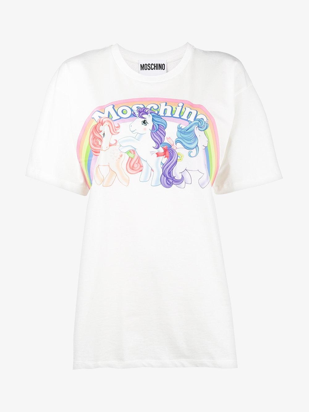 Moschino My Little Pony T-shirt in White | Lyst Australia